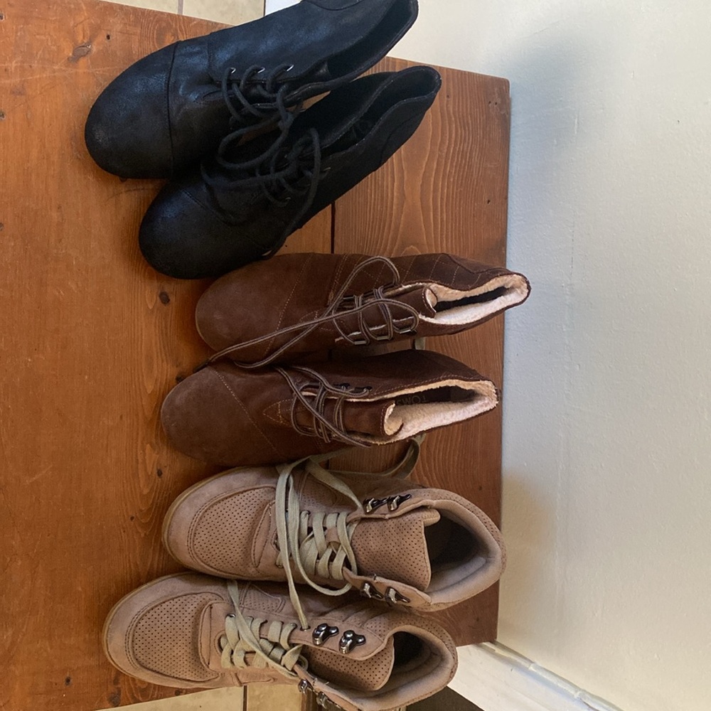 Wedge Booties Bundle. - Picture 7 of 10